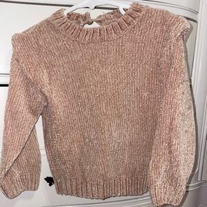 Jessica Simpson Chenille Sweater in Beige 2T Girl